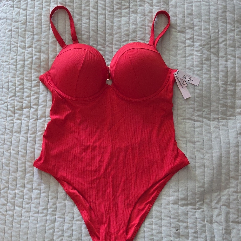 Victoria's Secret Bold Red Swimwear